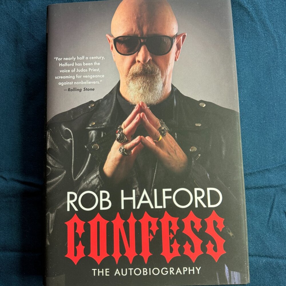 Rob Halford Autobiography  - Confess - Hardcover